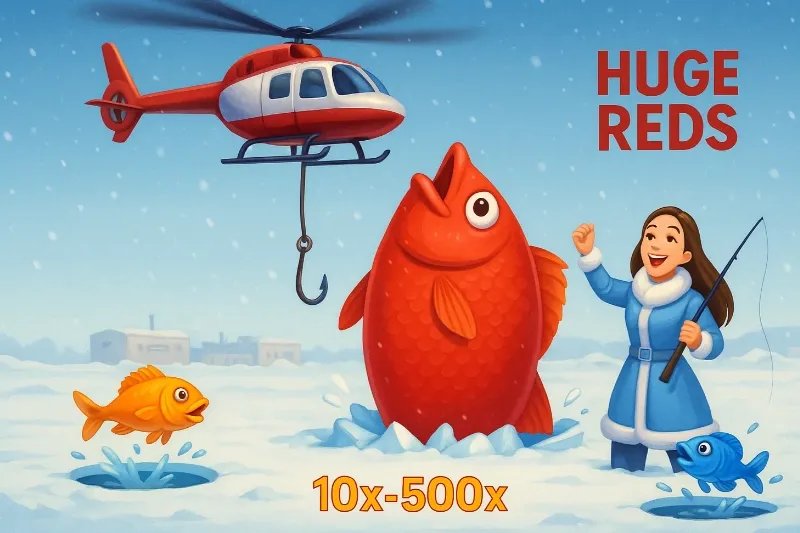 Ice fishing gambling game in United Kigdom
